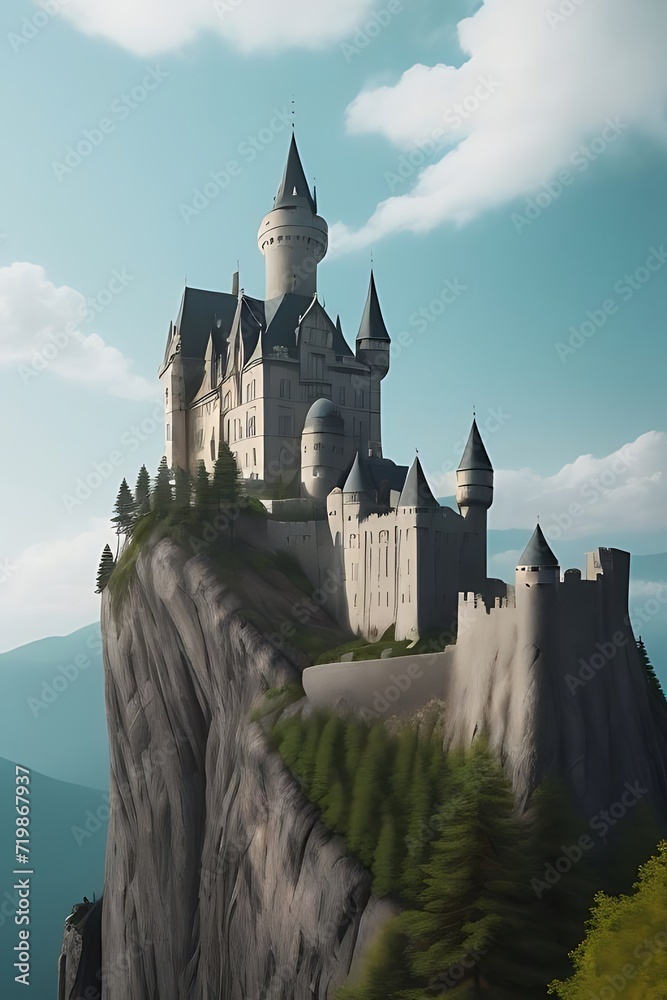 Ethereal Elven Abode: Unveiling the Beauty of a Castle on Cliffs Ethereal Elven Abode: Unveiling the Beauty of a Castle on Cliffs