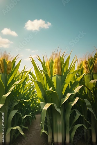 A Sea of Green Gold  Witnessing the Majesty of Growing Corn Fields