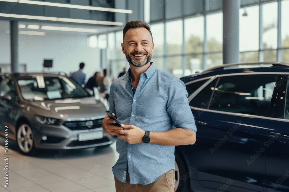 man customer male buyer client , black car choose auto want to buy new automobile man customer male buyer client , black car choose auto want to buy new automobile