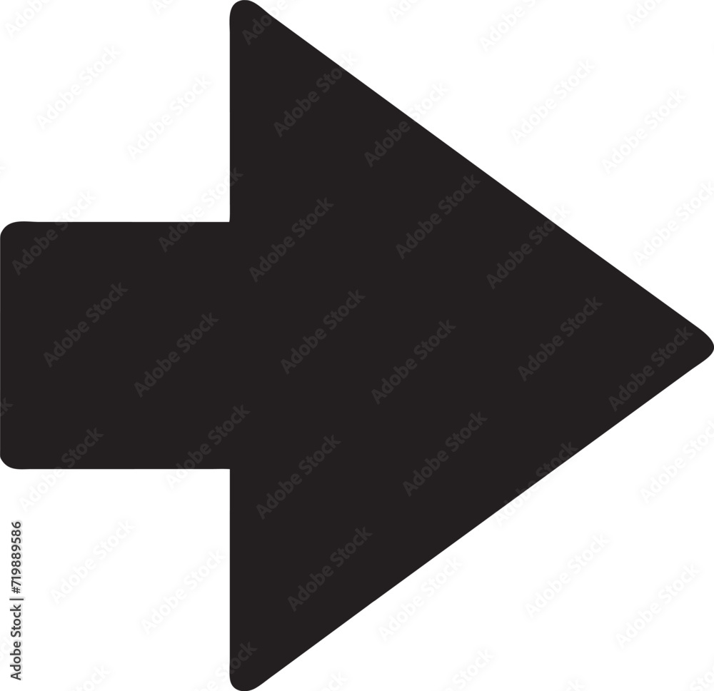 Fototapeta premium arrow right, icon