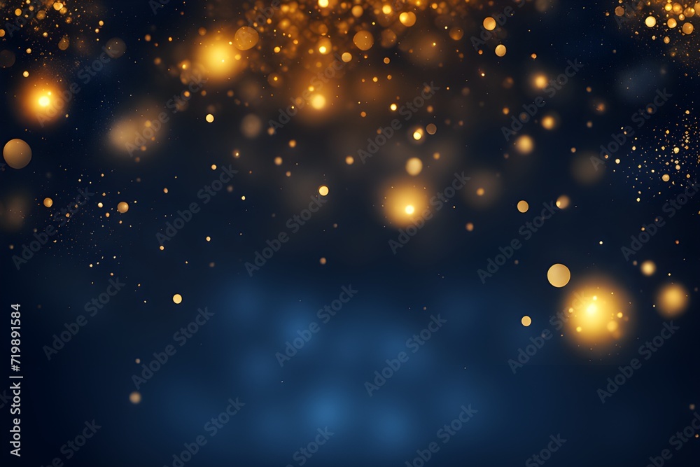 Navy glow particle Navy glow particle