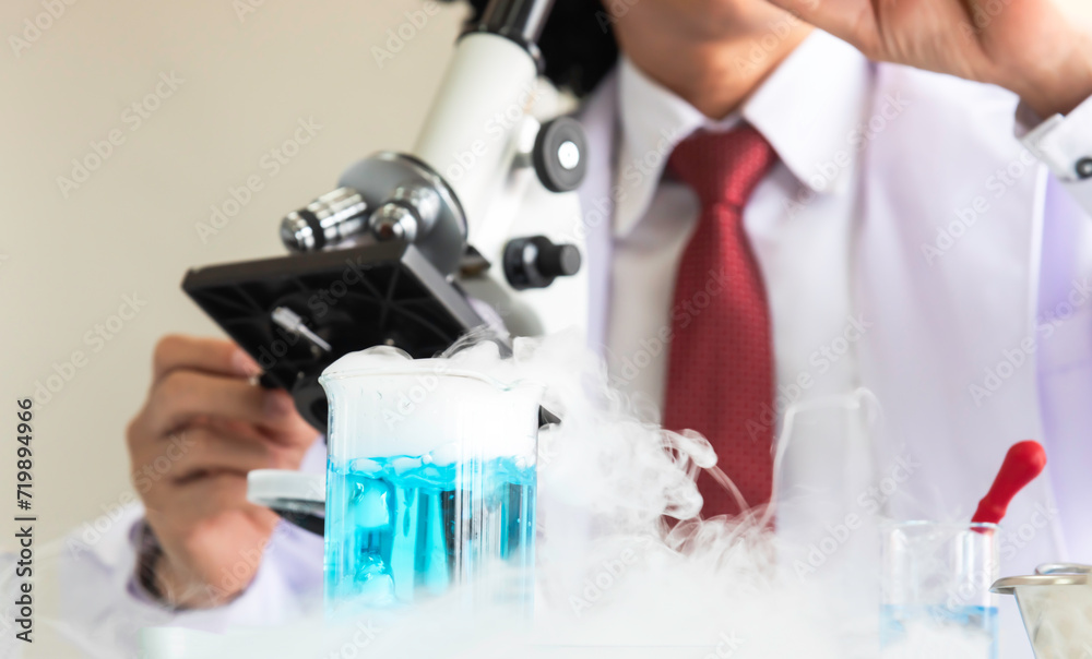 Scientists doctor analyzing analysis in a laboratory and working science health laboratory. Scientists doctor analyzing analysis in a laboratory and working science health laboratory.