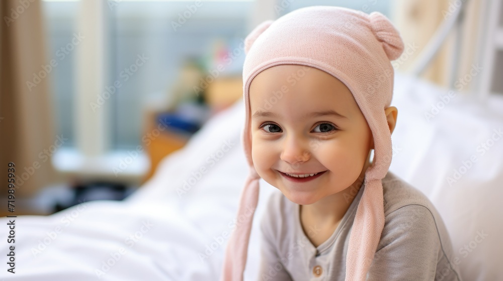A girl with leukemia A girl with leukemia