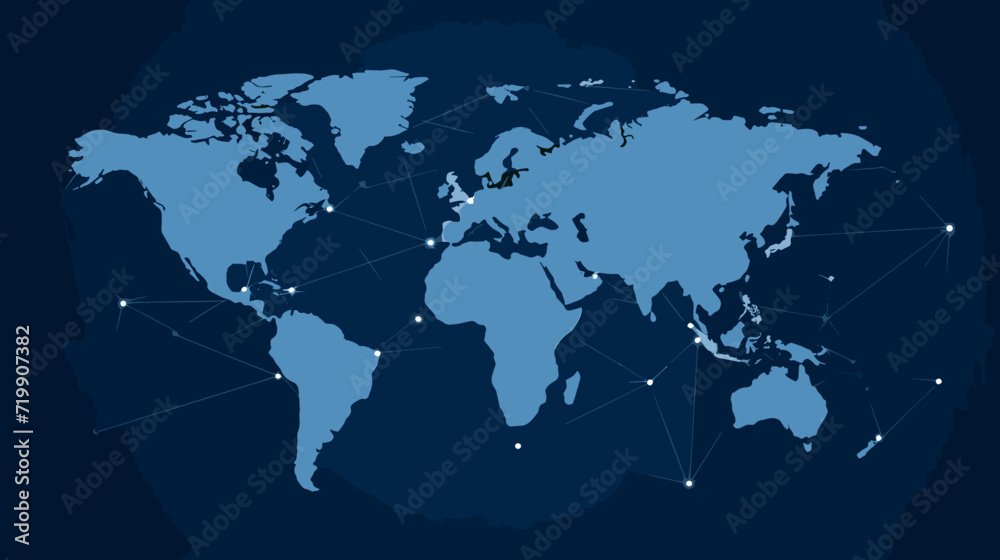 World wide business concept image. Vector illustration. World wide business concept image. Vector illustration.