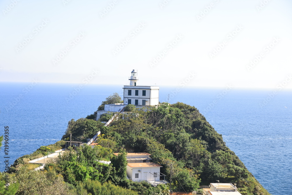 Baia, italy lighthouse