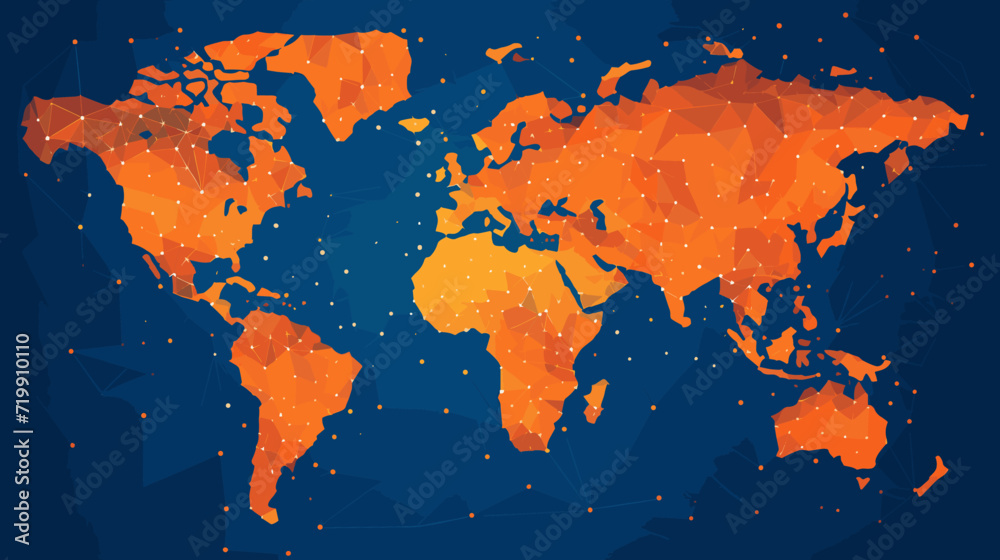 World wide business concept image. Vector illustration. World wide business concept image. Vector illustration.