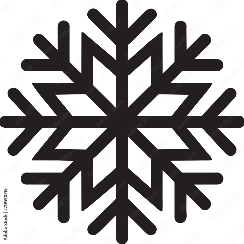 snowflakes, icon snowflakes, icon