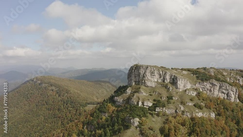 4k DRONE SHOT OF KLAK - MOUNTIAN IN SLOVAKIA LITTLE FATRA - D-log M, DJI Mavic 2 Pro photo