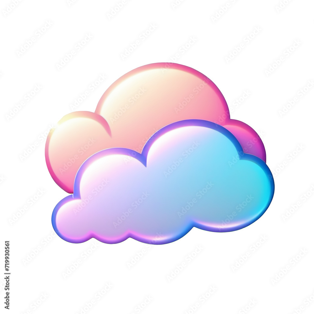 colorful clouds clipart sticker on transparent background. nursery elements. Multicolored holographic gradient vibrant trendy. holographic sticker on a transparent background. colorful clouds clipart sticker on transparent background. nursery elements. Multicolored holographic gradient vibrant trendy. holographic sticker on a transparent background.