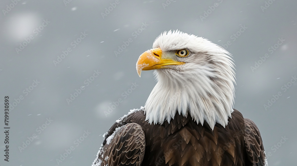 Obraz premium american bald eagle