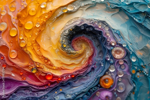 Abstract background with curves and lines.