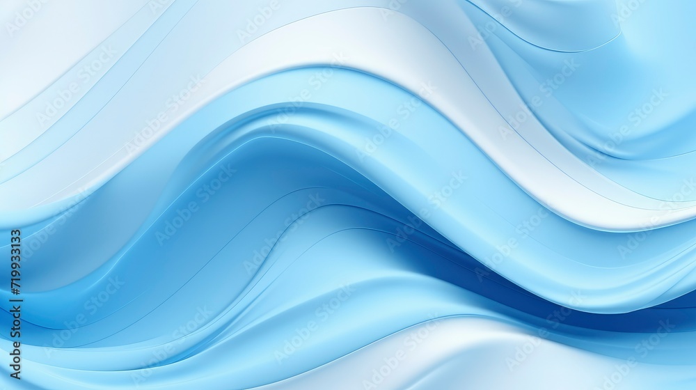 Abstract background with blue and white colored waves Abstract background with blue and white colored waves
