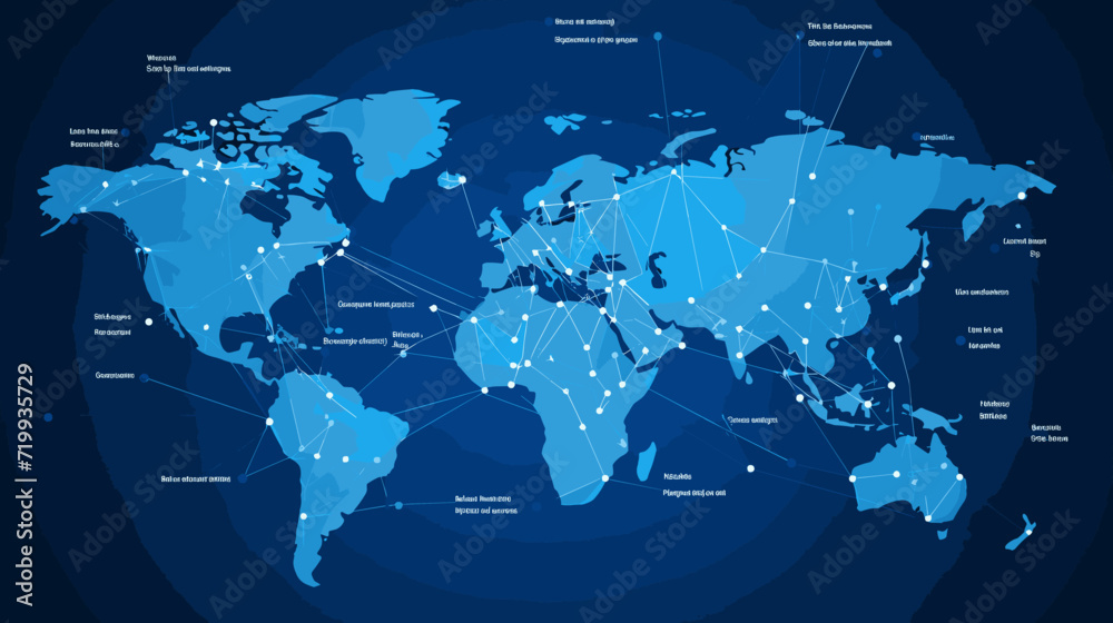 World wide business concept image. Vector illustration. World wide business concept image. Vector illustration.