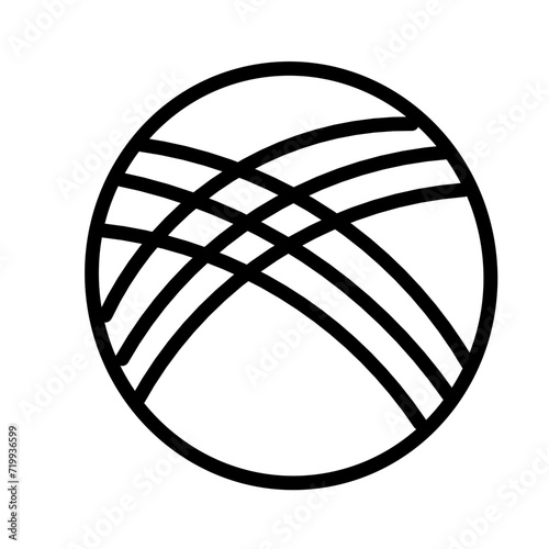 Olahraga Bola Minimal Datar Garis Vektor Ikon Set. Sepak Bola, Sepak Bola, Tenis, Golf, Bowling, Bola Basket, Hoki, Bola Voli, Rugby, Kolam Renang, Baseball, Ping Pong.