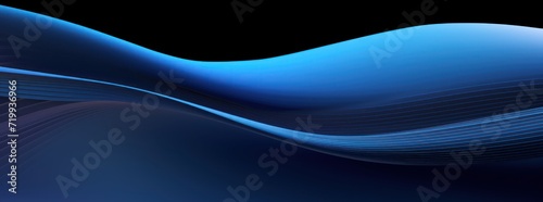 abstract blue wave background. 
