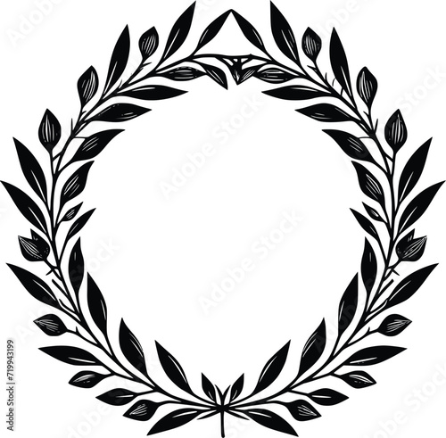 bay leaf crown logo