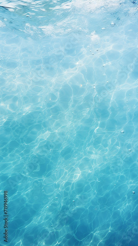 Background of rippled pattern of clean water in a swimming pool
