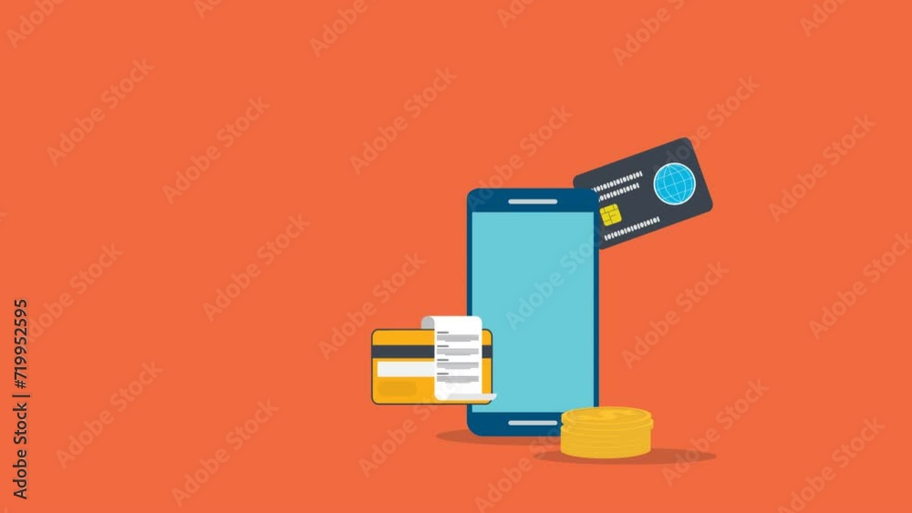 Online payment, security transaction. Mobile banking and internet banking concept. Payment by credit card. Online payment, security transaction. Mobile banking and internet banking concept. Payment by credit card.