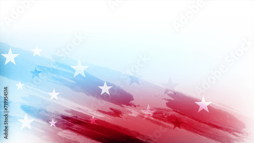 Grunge concept USA flag abstract background