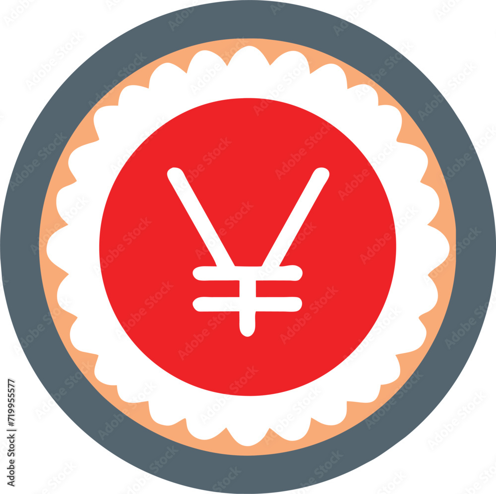 Fototapeta premium japan gong, icon