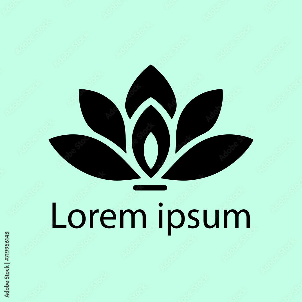 a yoga wellness logo design a yoga wellness logo design