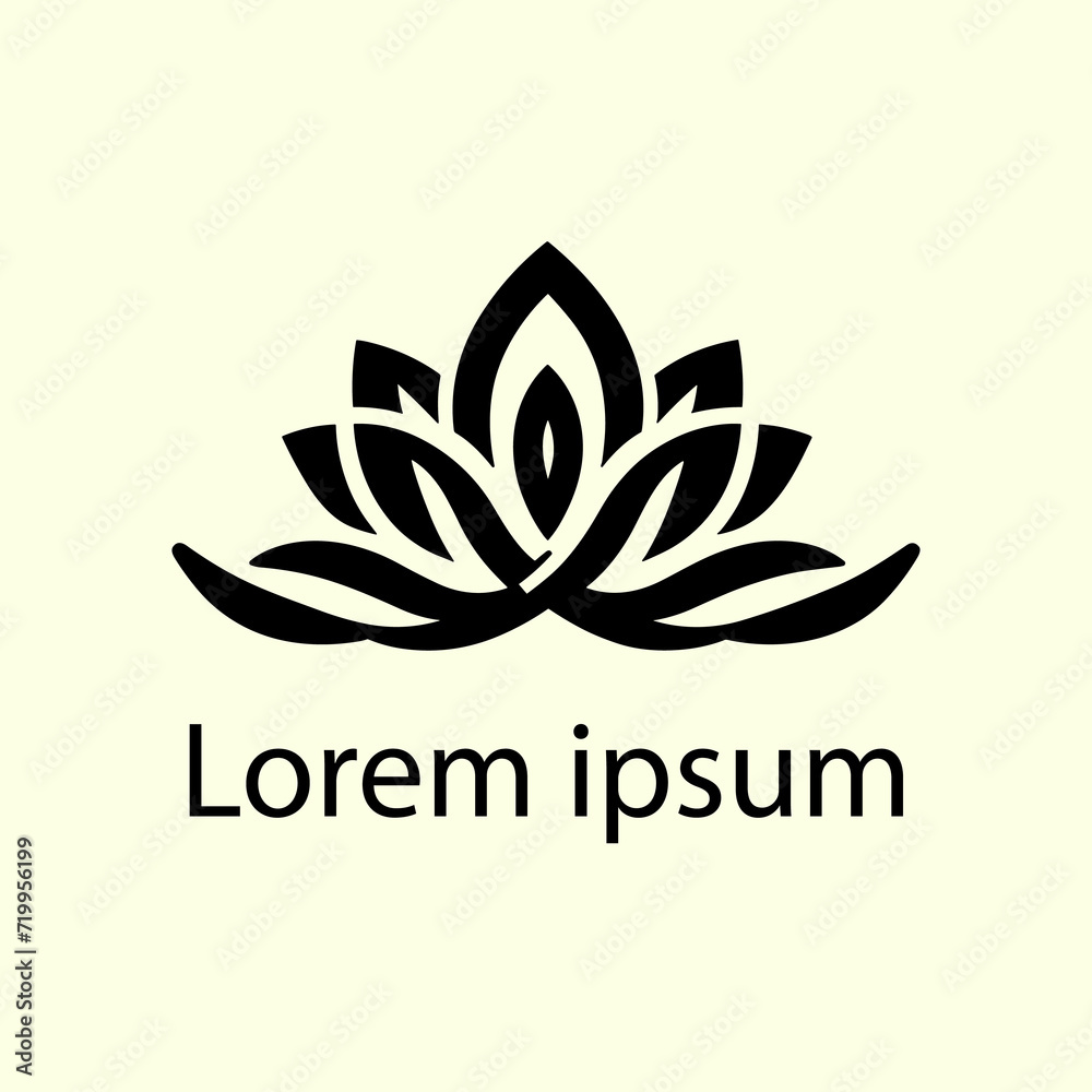 a yoga wellness logo design a yoga wellness logo design