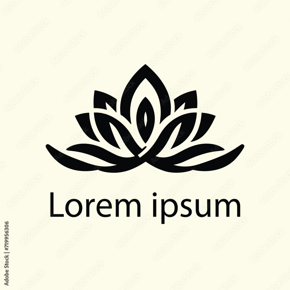 a yoga wellness logo design a yoga wellness logo design