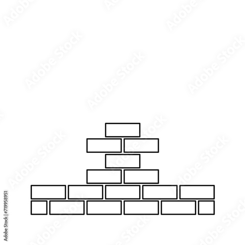 Pile of Bricks Outline