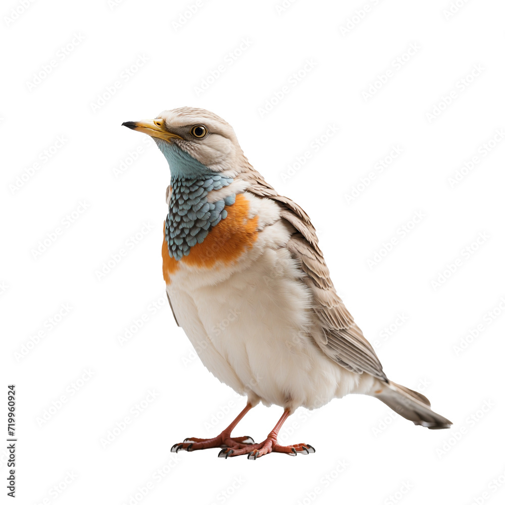 bird on a white background