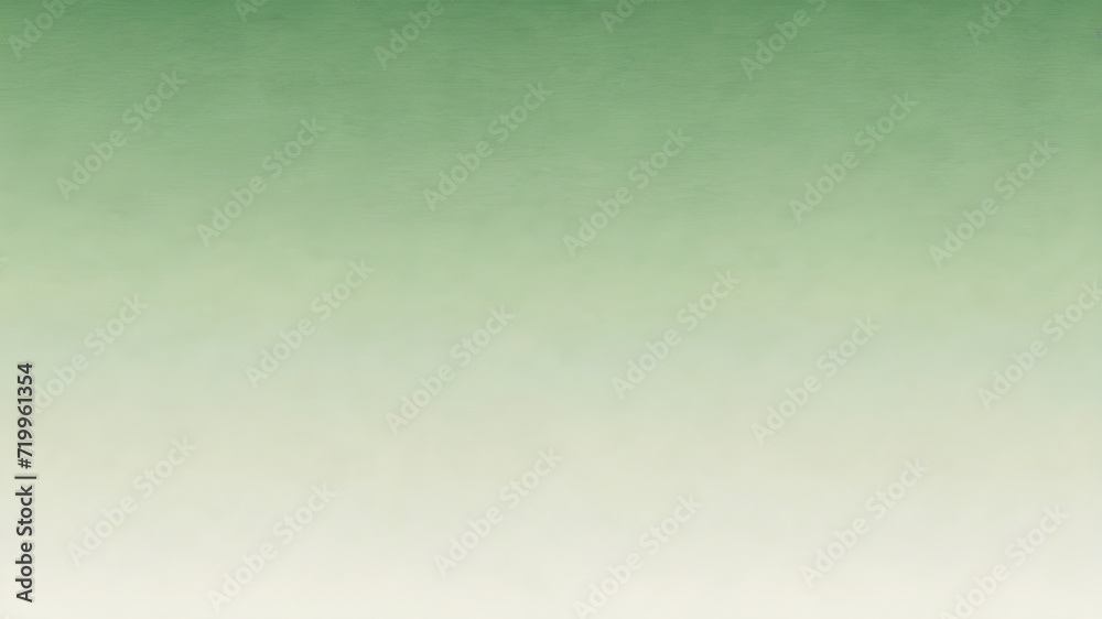 Vibrant soft green mix creamy white gradient abstract background 