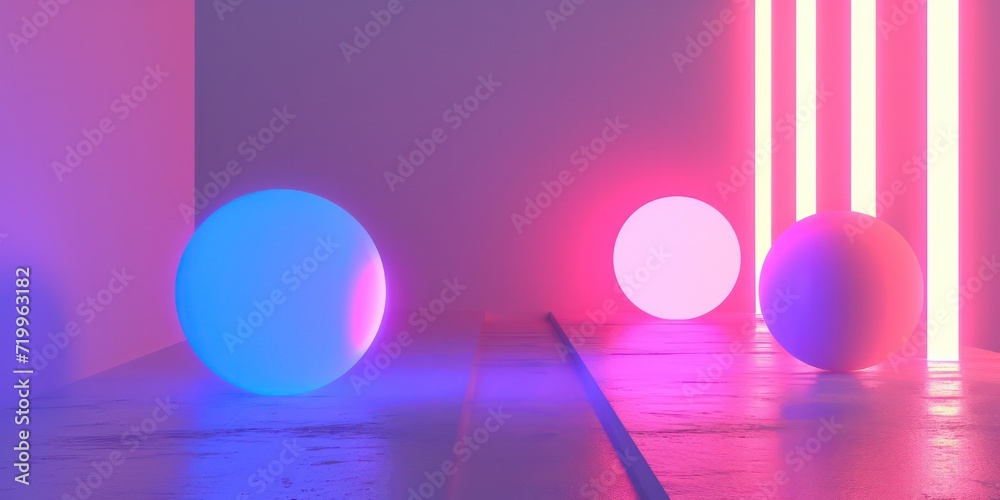 Minimal gradient in neon colors ,Background and Backdrop