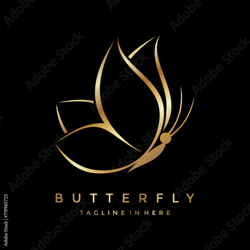 butterfly luxury logo