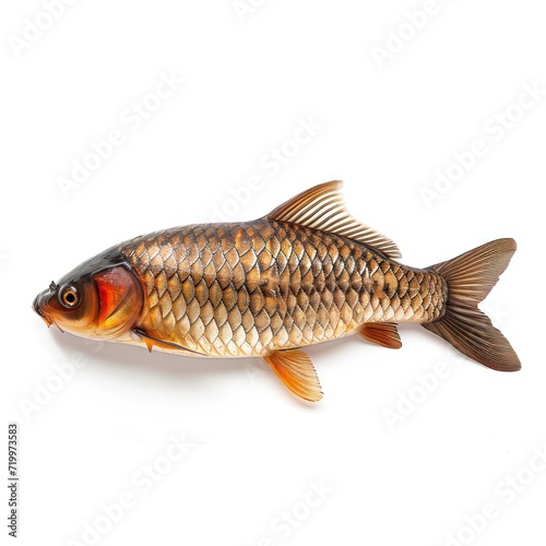 river fish on a white background 6