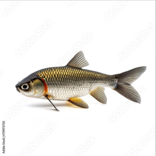 river fish on a white background 1