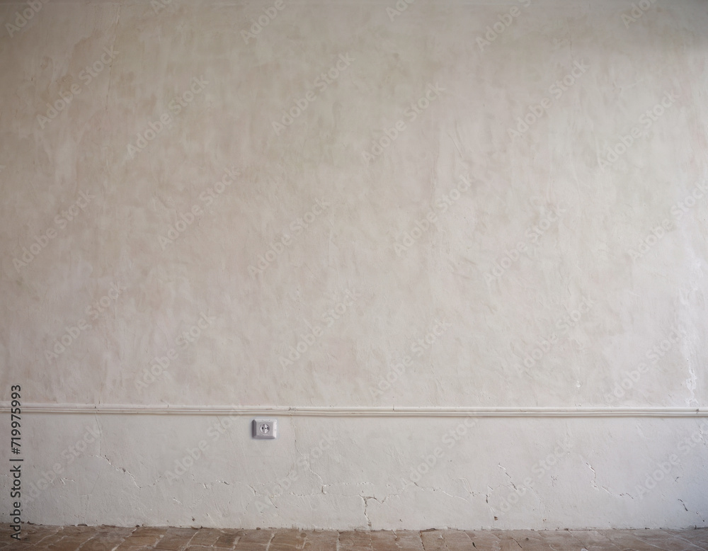 Fototapeta premium 古びた部屋の壁のテクスチャ Old room wall texture