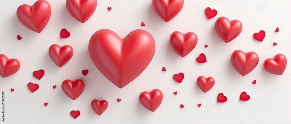 3d heart shape. Valentine's day template or background for Love and Valentine's day concept 3d heart shape. Valentine's day template or background for Love and Valentine's day concept