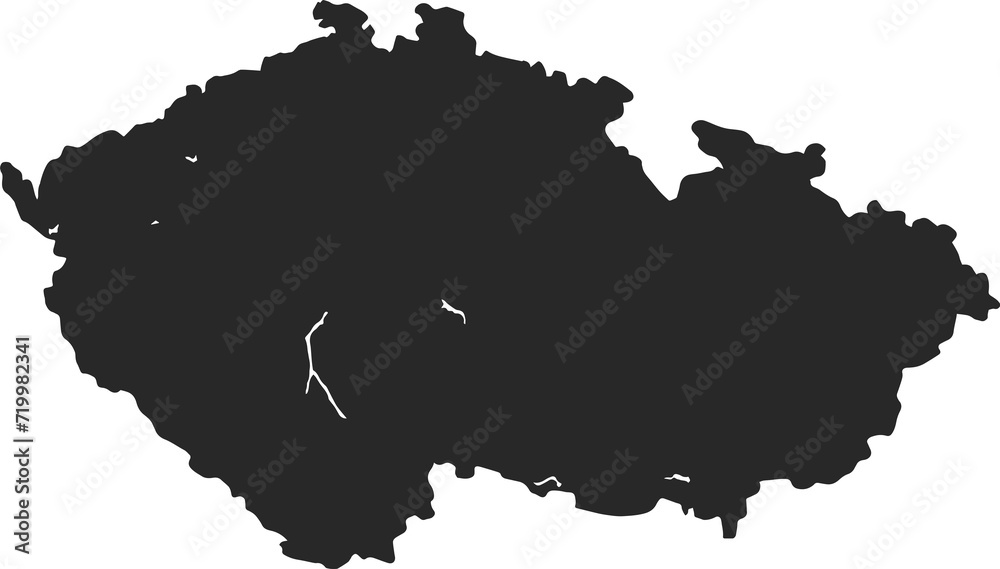 country illustration czech republic