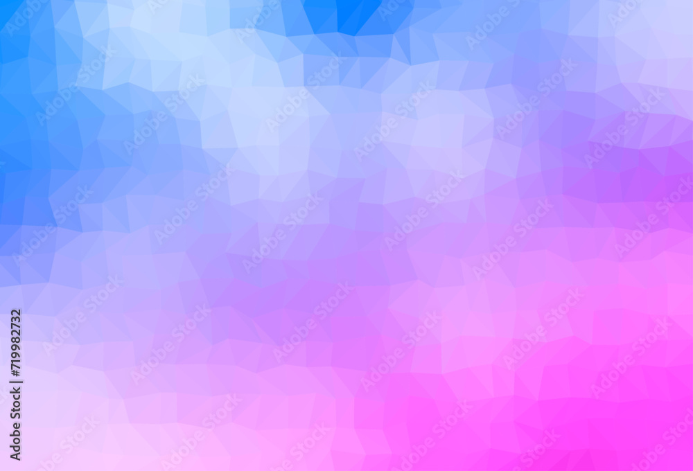 Light Pink, Blue vector abstract polygonal texture. Light Pink, Blue vector abstract polygonal texture.