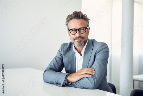 Elegance in Business: A Soft Minimalist Portrait