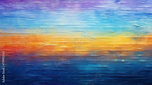 Title: Colorful Layers, Overlaid Horizontal Color Gradient, Generative AI © tjut