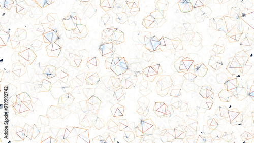 Background of abstract geometric triangles	