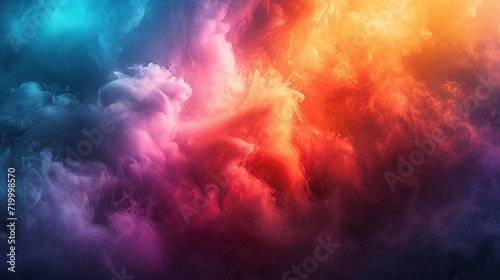 Vibrant abstract background in rainbow colors creating a mesmerizing and eye-catching design for joy and inspiration