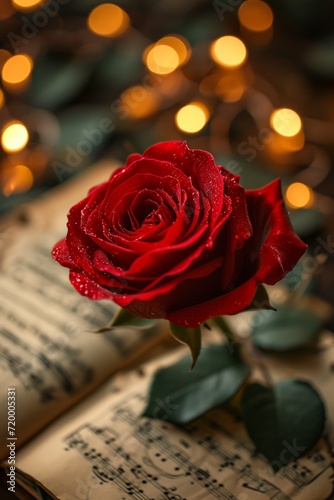 Serenade of Love: A musical, enchanting atmosphere for your love story promotion