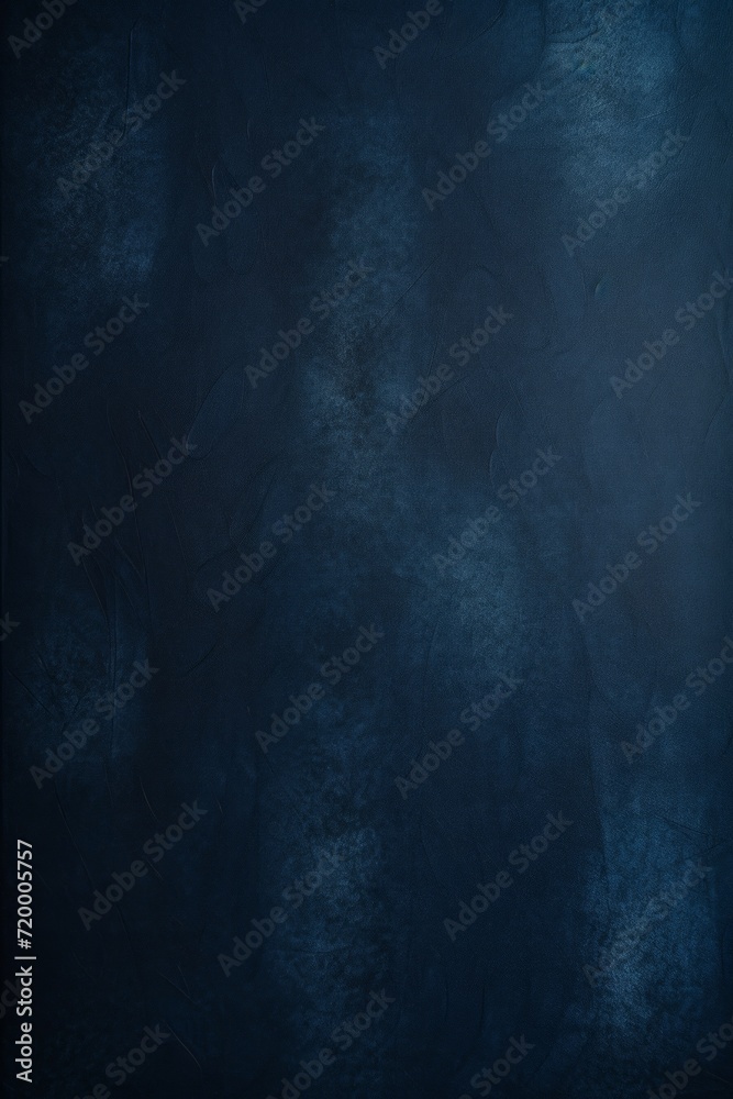 Obraz premium Navy blue textured wall painted canvas surface