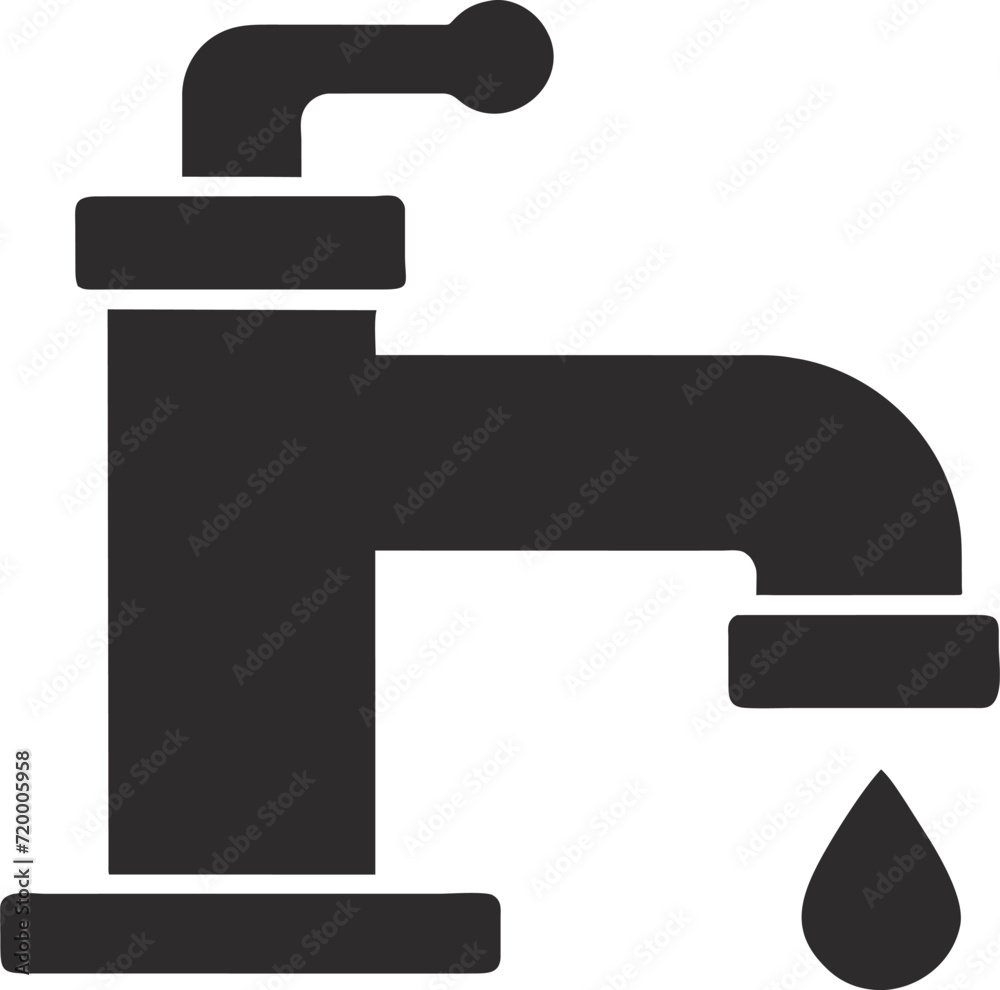 faucet, icon