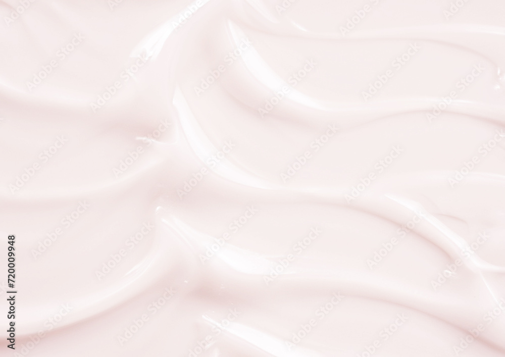 Obraz premium 薄ピンクのゲルの背景テクスチャー