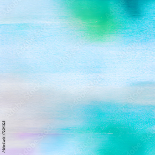 Abstract watercolor background in gradient turquoise color with liquid texture fluid grunge for background, banner