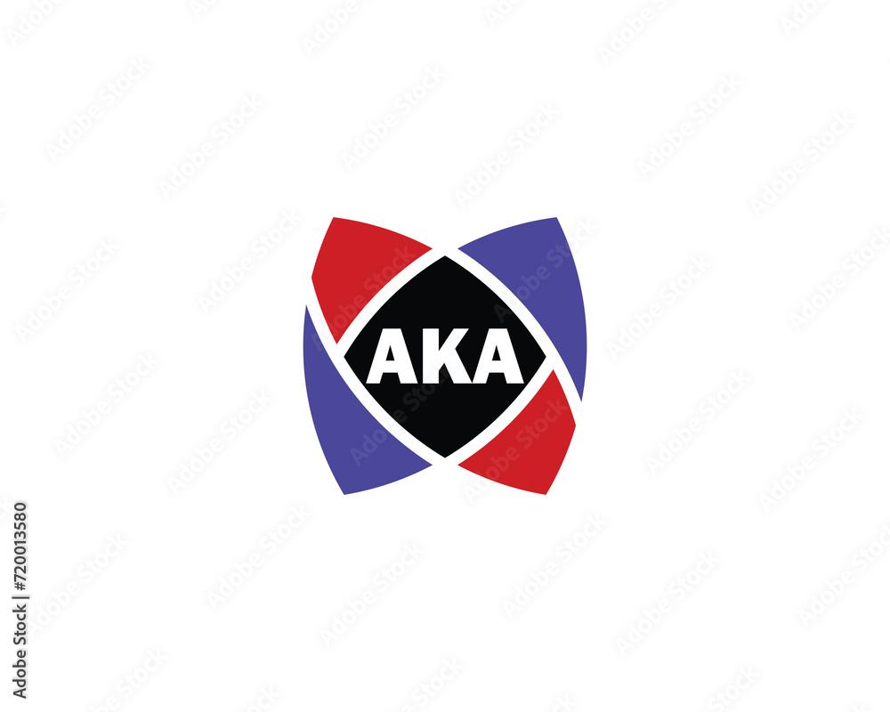 AKA Logo design vector template AKA Logo design vector template