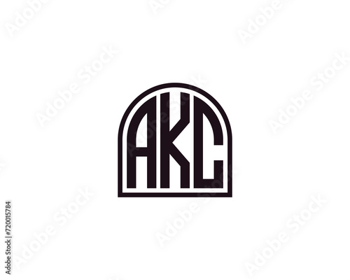AKC Logo design vector template
