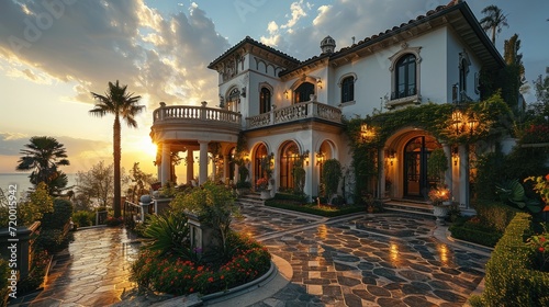 Luxury Real Estate  opulent and expensive property